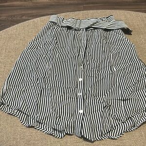 A.L.C size 6 striped skirt